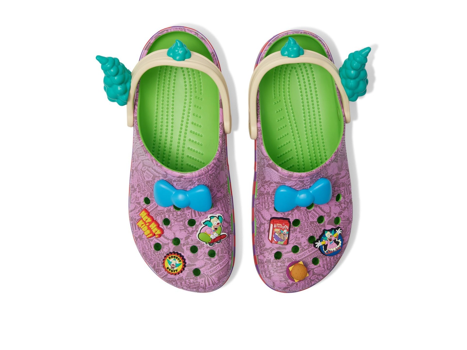 Crocs Unisex Adult The Simpsons Classic Clogs w/ Exclusive Charms Comfortable