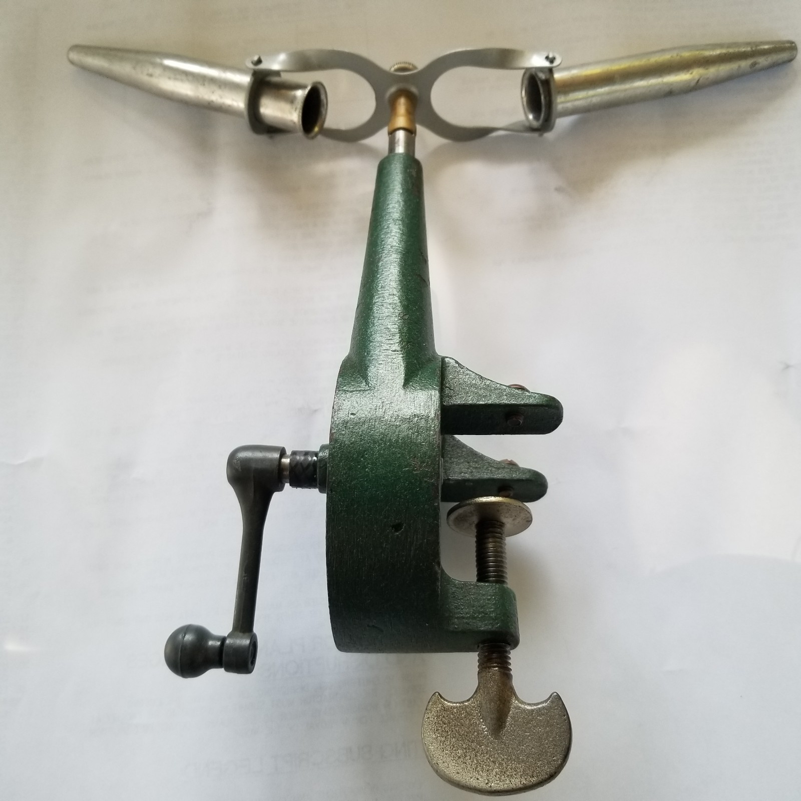 Wm. Boekel Hand Crank CENTRIFUGE test tube  Rare Vintage Antique