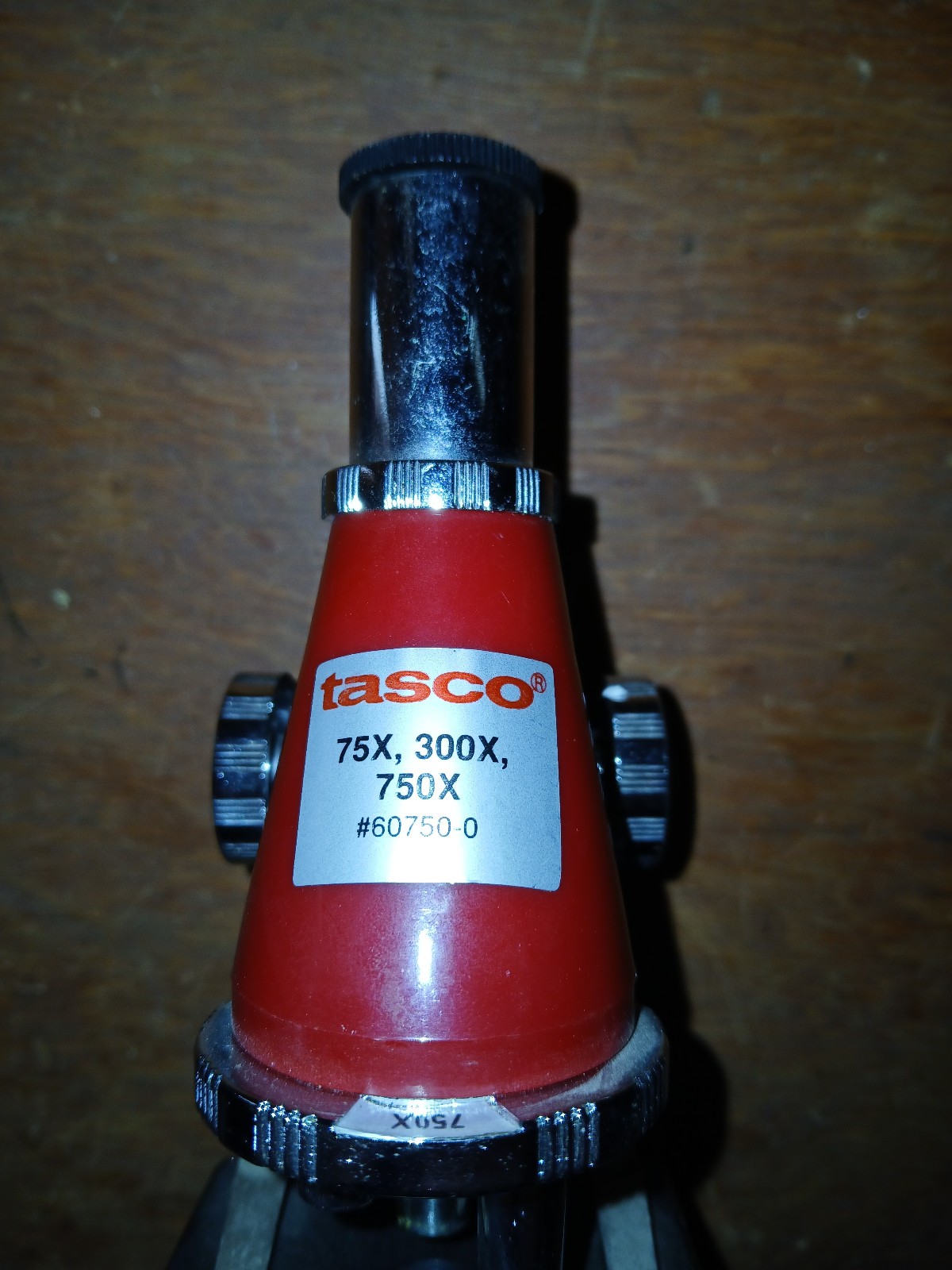 Tasco Microscope Model 60750-0 - Used