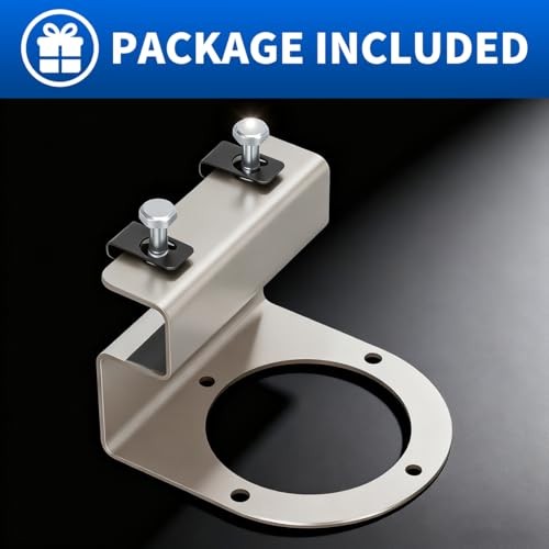 Watermelon Light Bracket Stainless Steel Universal Mount, Angled Straight Down