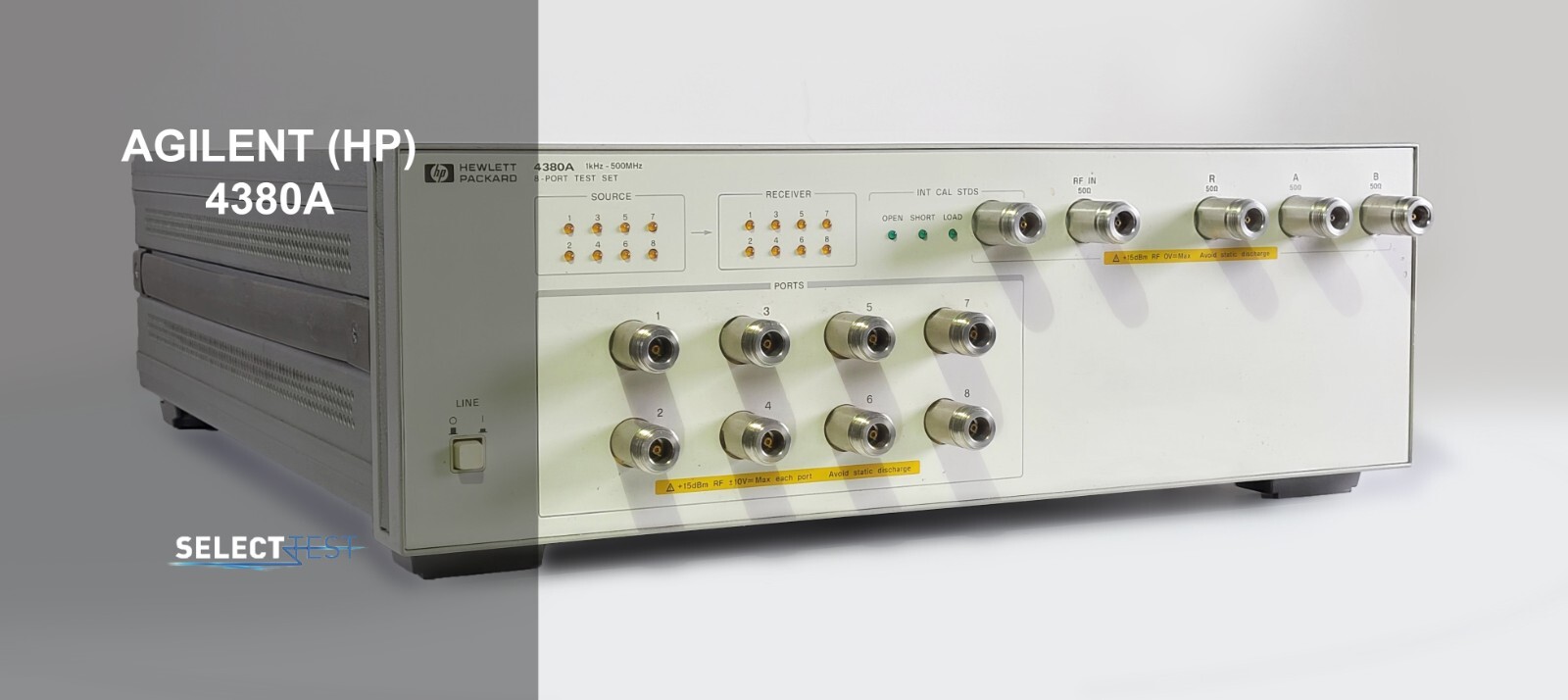AGILENT (HP) 4380A 8-PORT S-PARAMETER TEST SET (4395A, 4396B, 8751A) (REF: 121G)