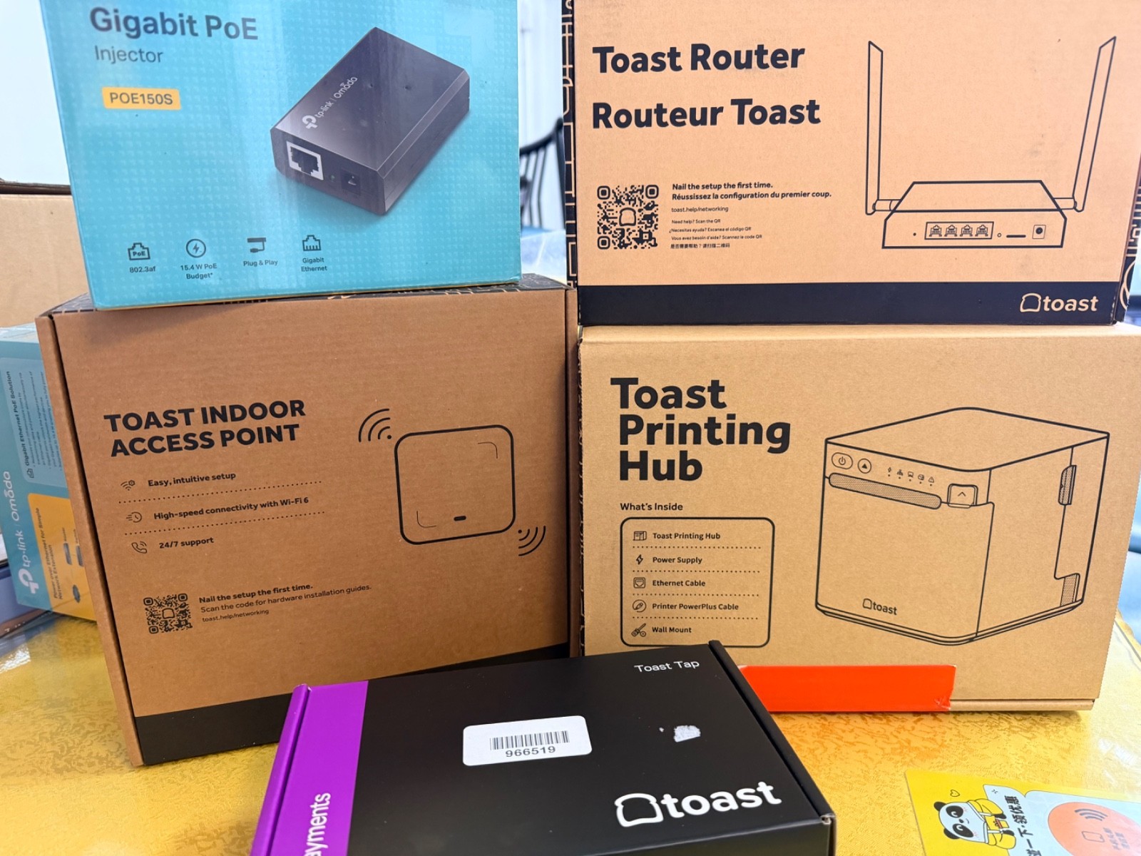 New Toast Flex 3 POS Terminal TT300 15" Touchscreen Display Unused Open Box