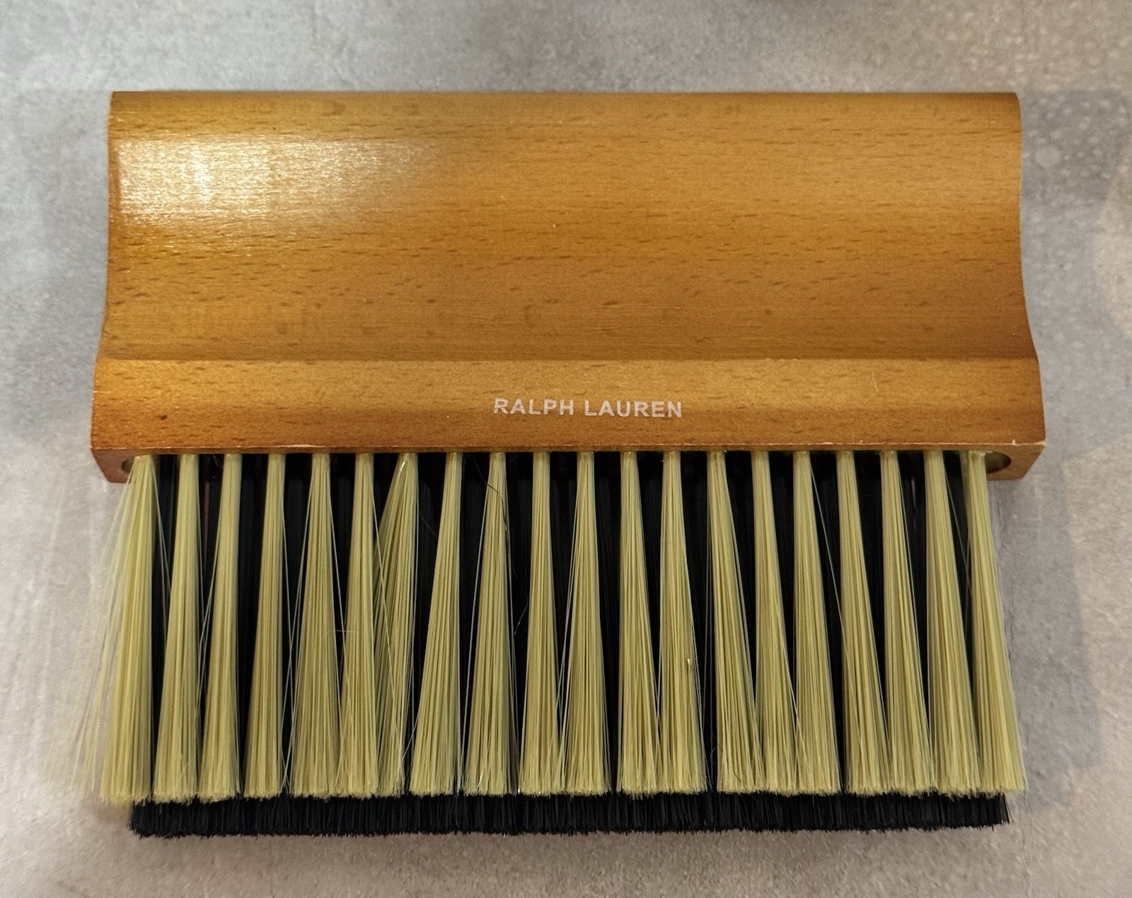 2006 Ralph Lauren 7” Weaver Brush RLA1006 Wooden Handle Bright Canvas