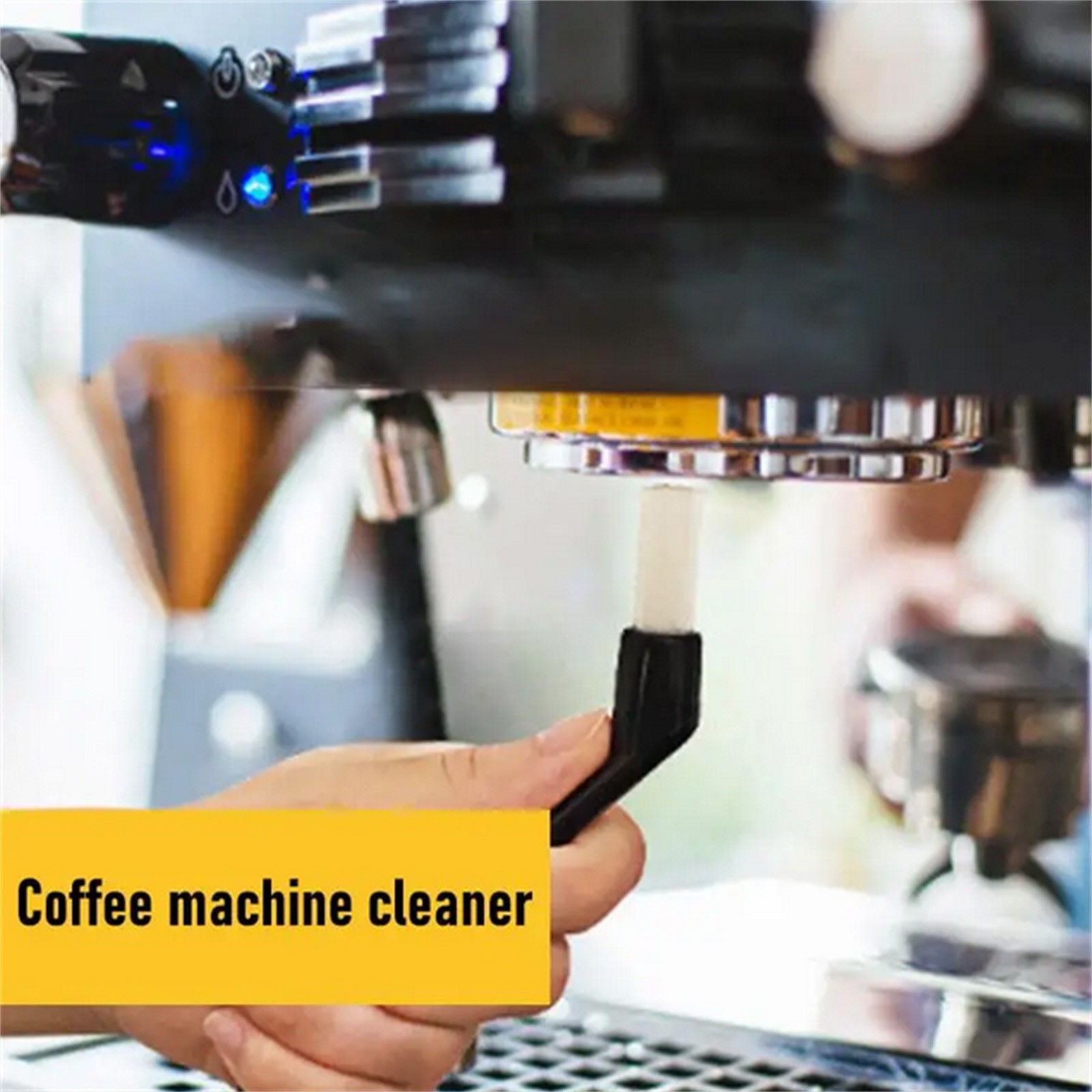 4Pcs Coffee Cleaning Brush Reusable Long-lasting Convenient Multi-use Tool