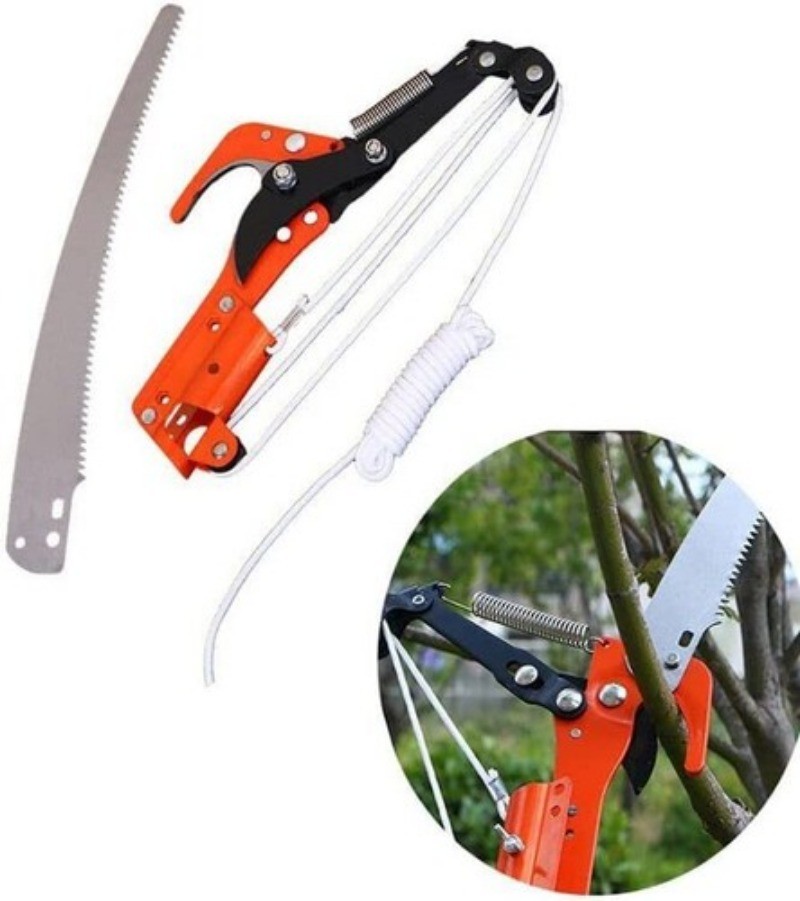 High Reach Tree Trimmer Pruner Saw Branch Cutter Pruning Tool Without Pole US