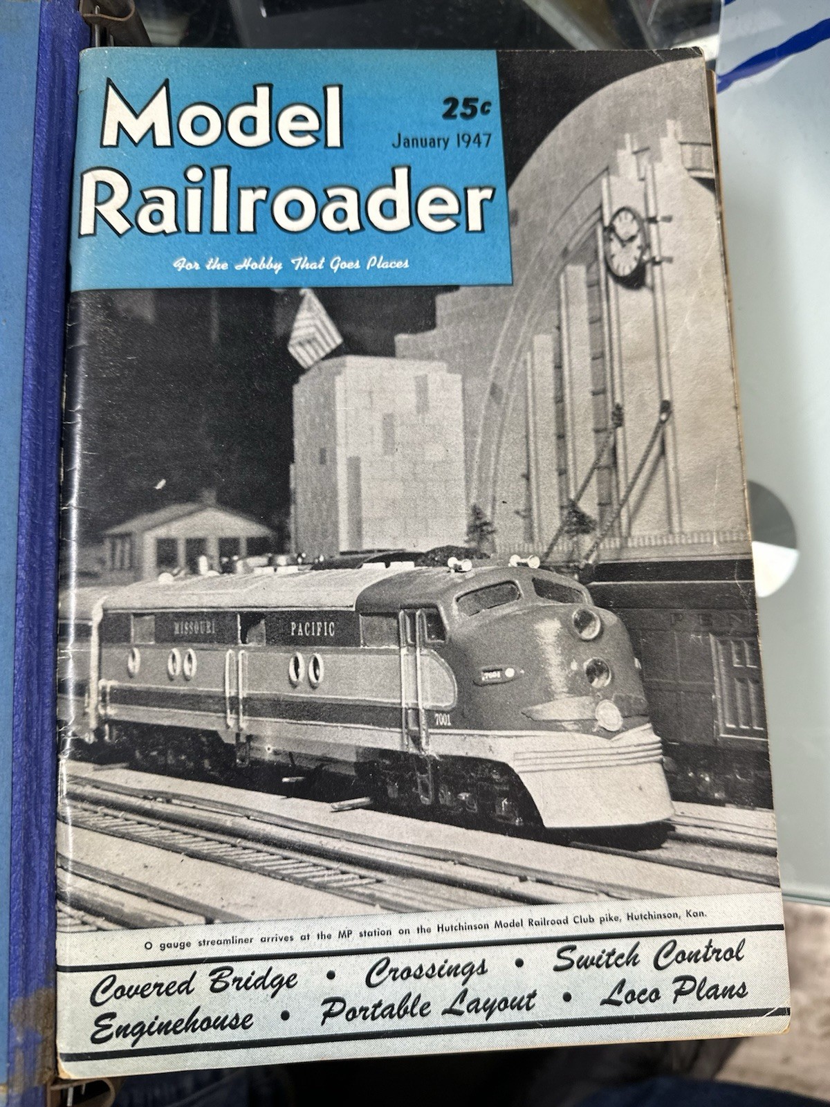 Model  Railroader. magazine collection  1943,1946,1947, lot of 58 magazines