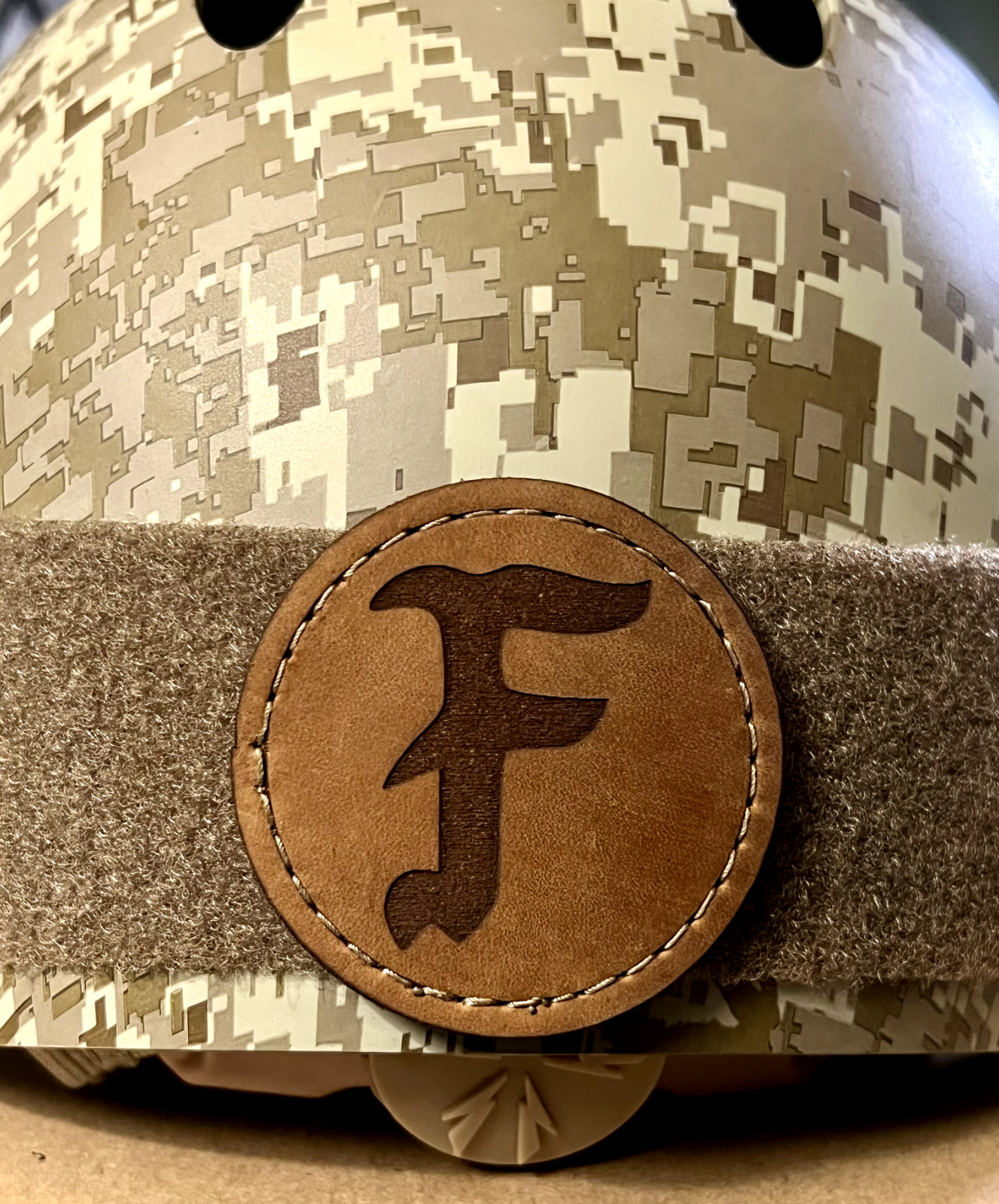 Bald Bros Made Forward Observations Group FOG F Dodgers Logo Leather Patch