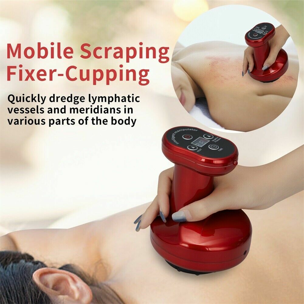 Intelligent Gravity Cupping 9-Level Massager Cupping Tool Scraper Detox Health