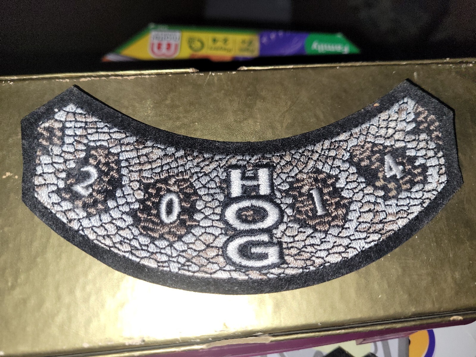 HOG 2014 Year Membership Patch HARLEY DAVIDSON OWNERS GROUP HD