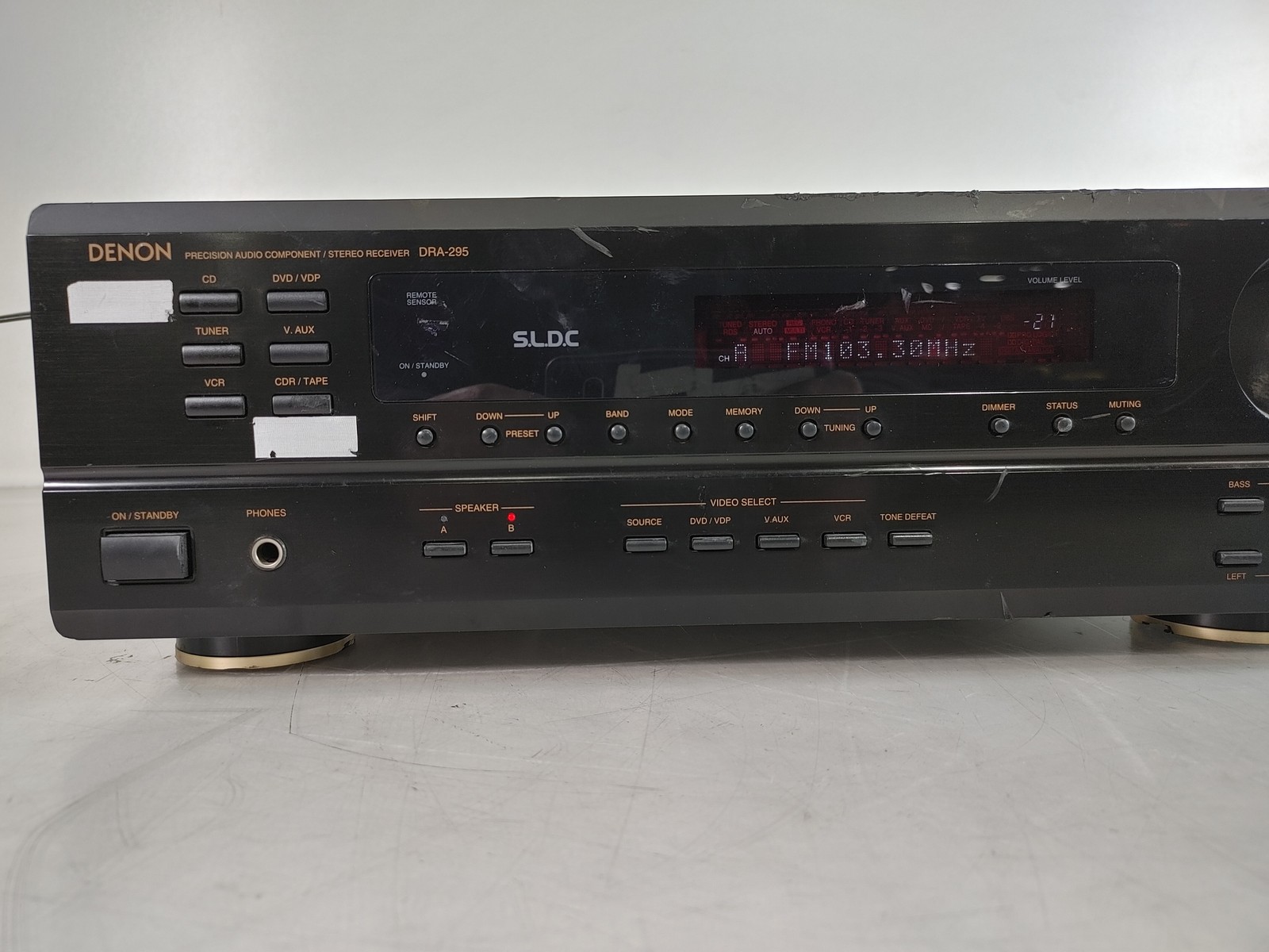 Denon DRA-295 2 Channel Precision Audio Component Stereo Receiver