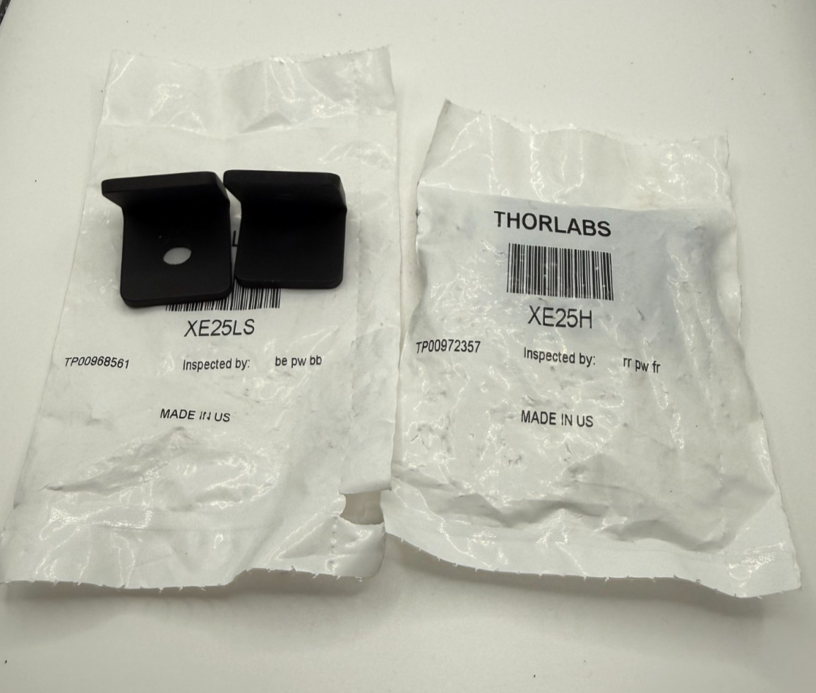 Thorlabs XE25H and XE25LS Hinge and Lid Stop for 25 mm Rail Enclosures