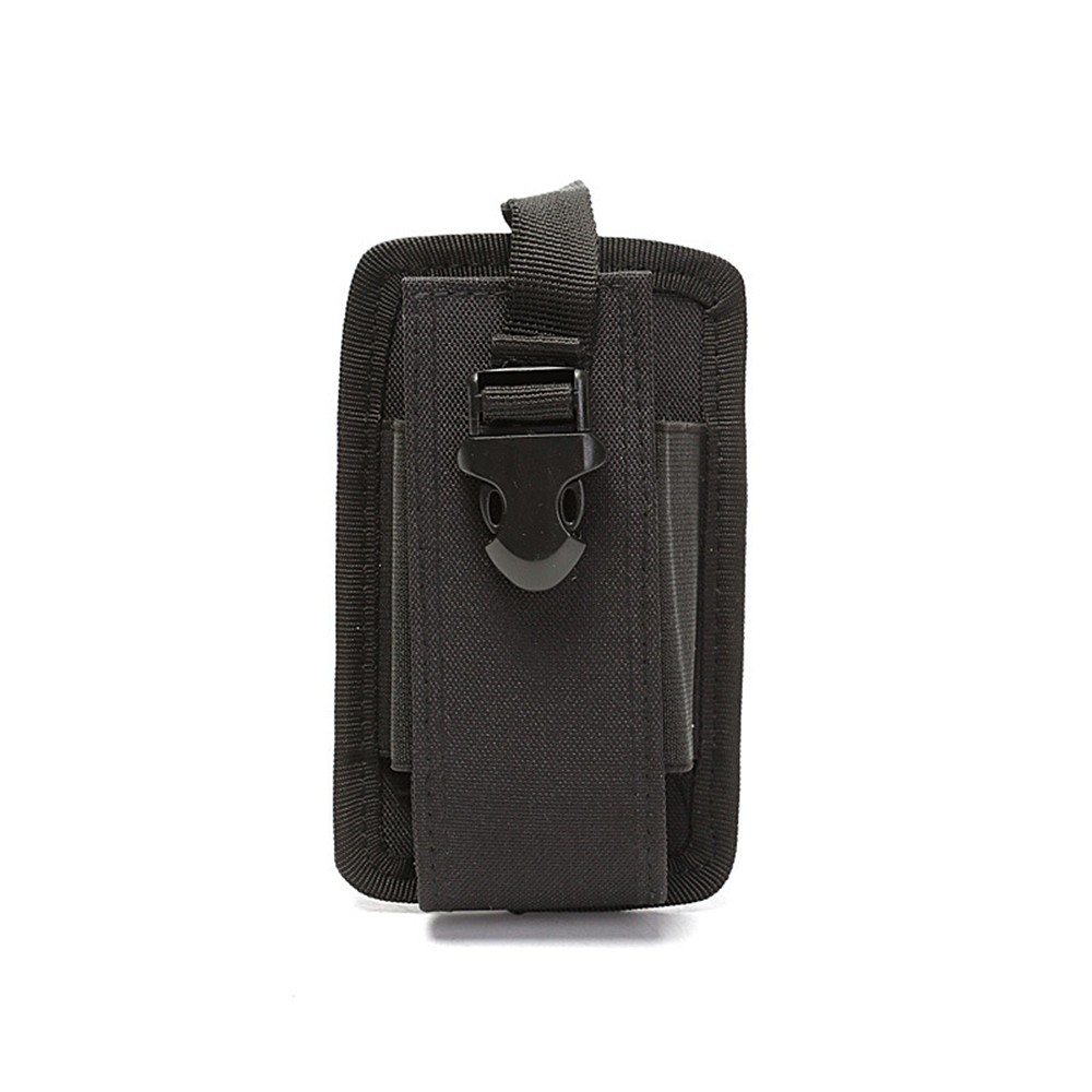 Black Outdoor Tactical Molle Radio Walkie Talkie Pouch Storage Bag Waterproof yy