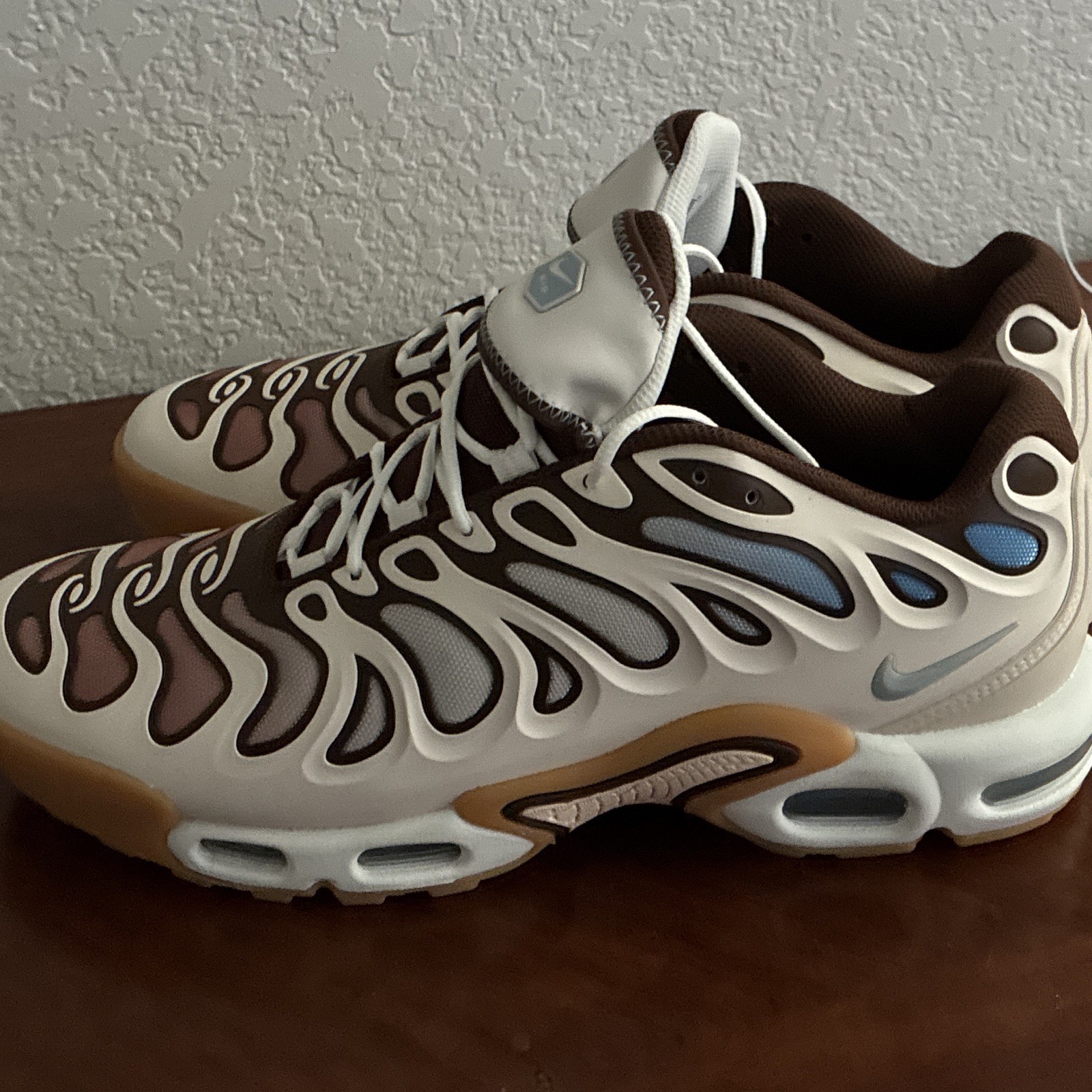 Nike Drift Air Max Phantom Cacao Brown and White