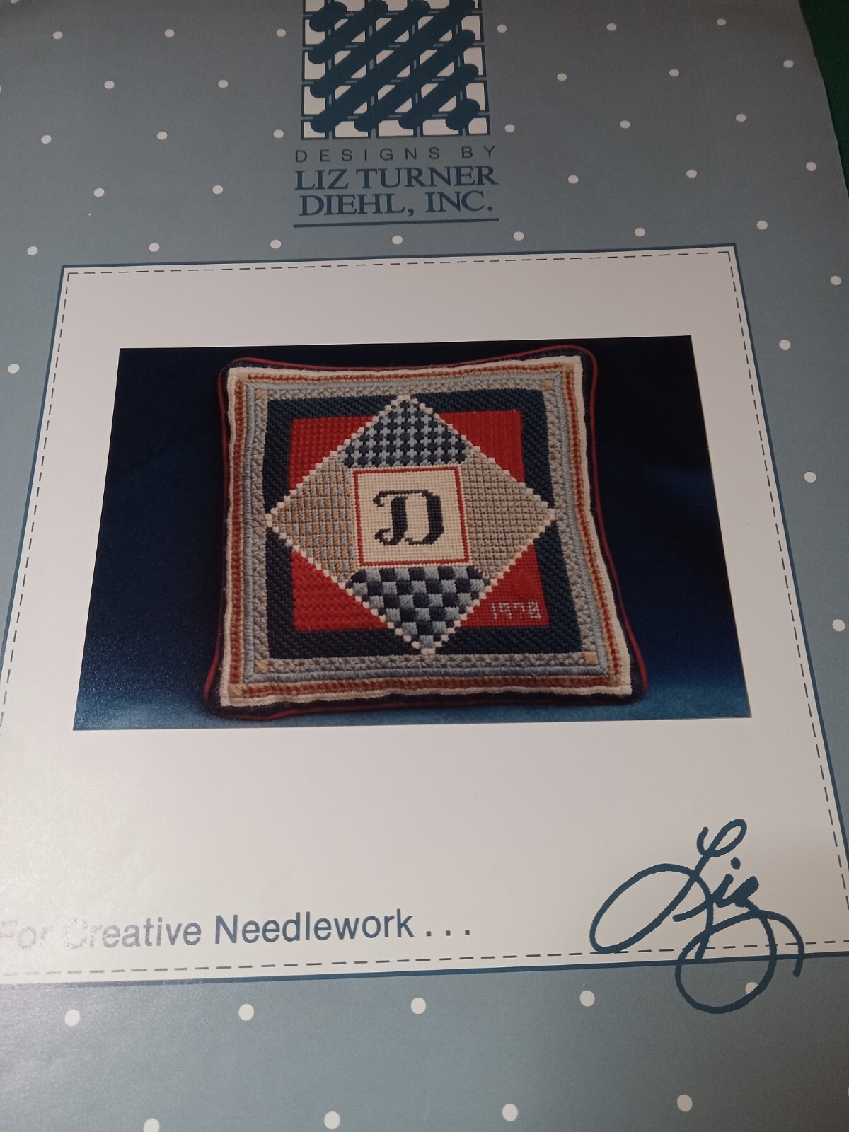 Needlepoint Design by Liz Turner Diehl,Inc.