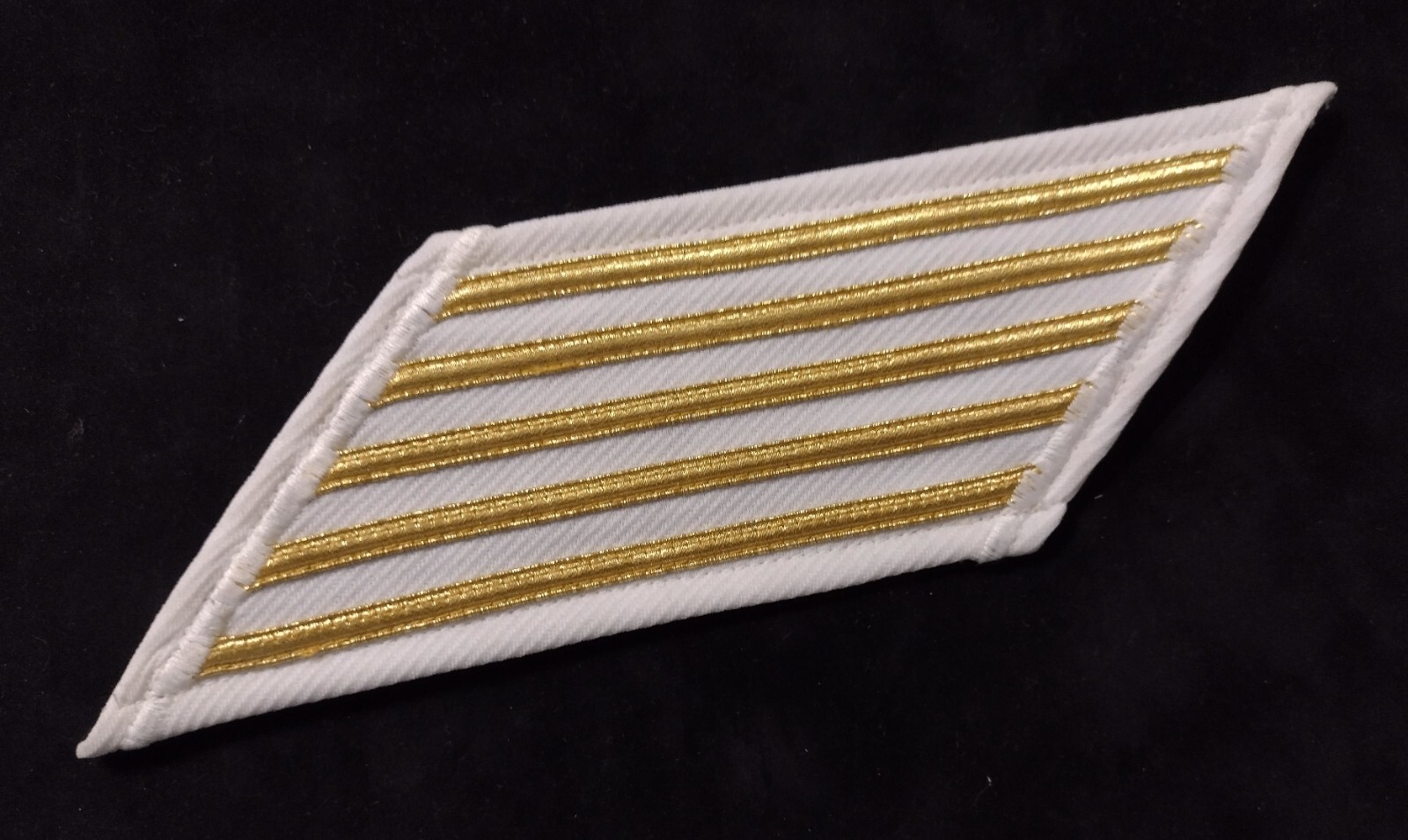 USN SERVICE STRIPES HASHMARKS 20 YEARS SERVICE FOR E7-E9 FEMALE NEW