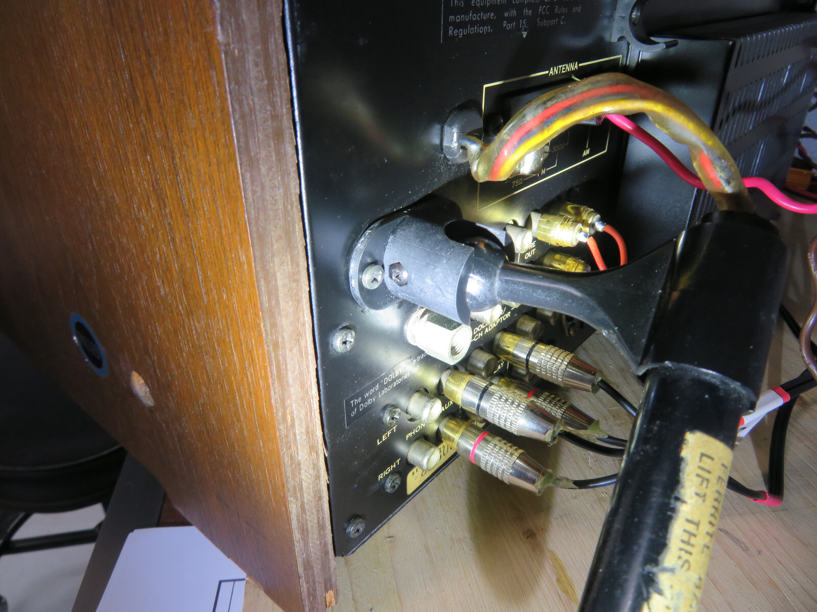Sansui 9090dB antenna holder & swivel Mnt. BOTH as one. x 2 assemblies-4 parts