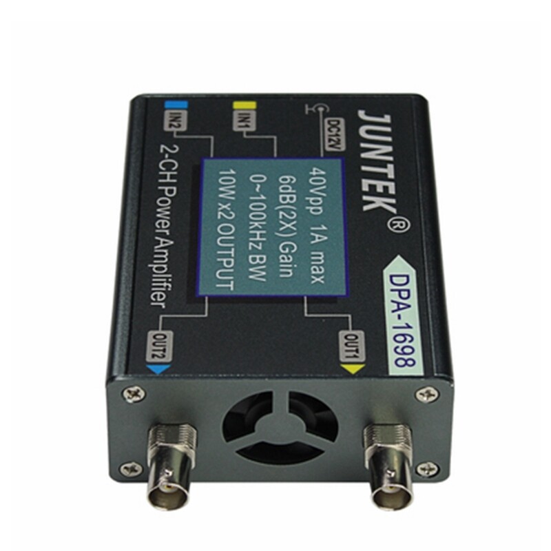 DPA1698 High Power 2-CH Power Amplifier DDS Signal Source Function Generator