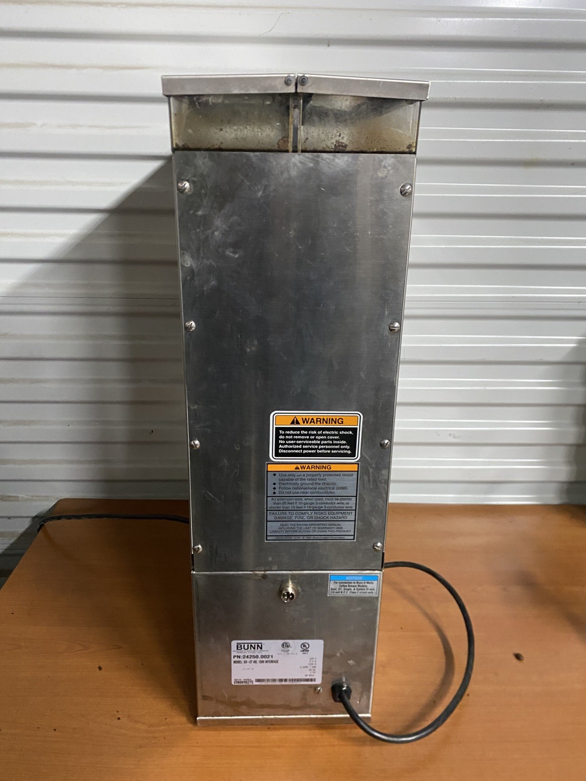Bunn G9-2T HD Tall Commercial Coffee Grinder Dual Hopper