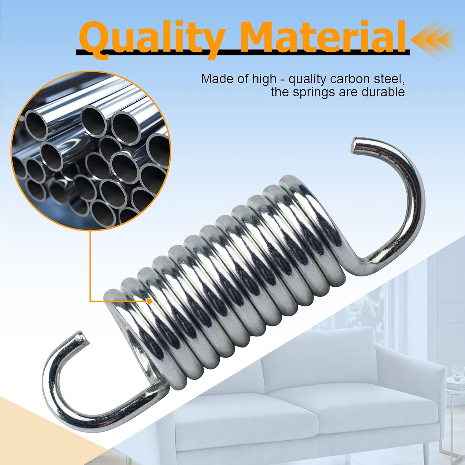 2-1/2 Inch Recliner Springs Fits for Southern Motion, Catna-Pper and Lazy Boy Re