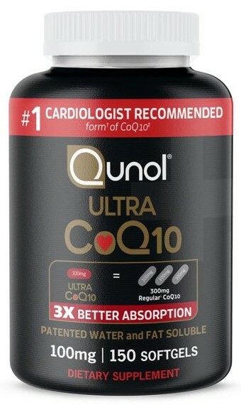 Qunol Ultra CoQ10  - 100 mg - 150 Softgels   /  NEW & SEALED  /     EXP  1/28