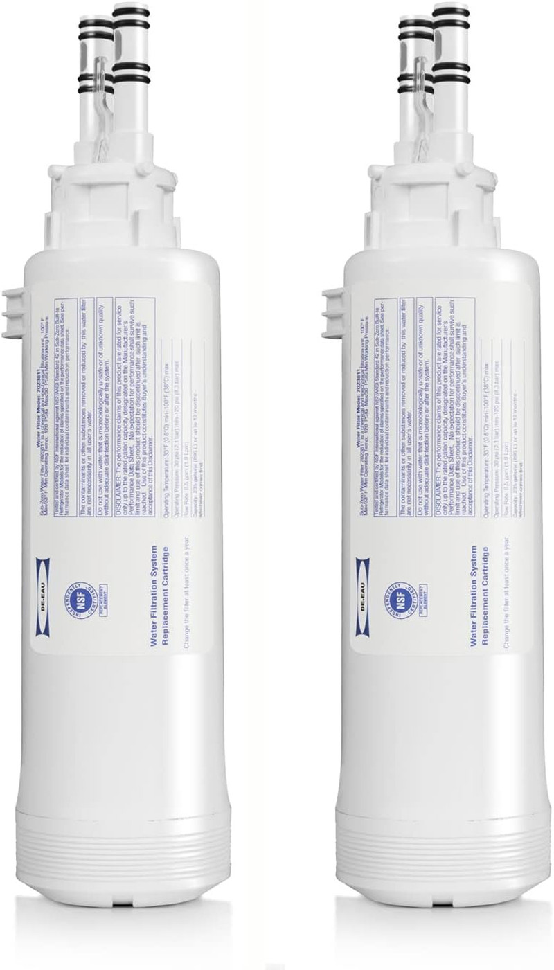7023811 Water Filter Replacement (2 Pack) for Compatible Refrigerators