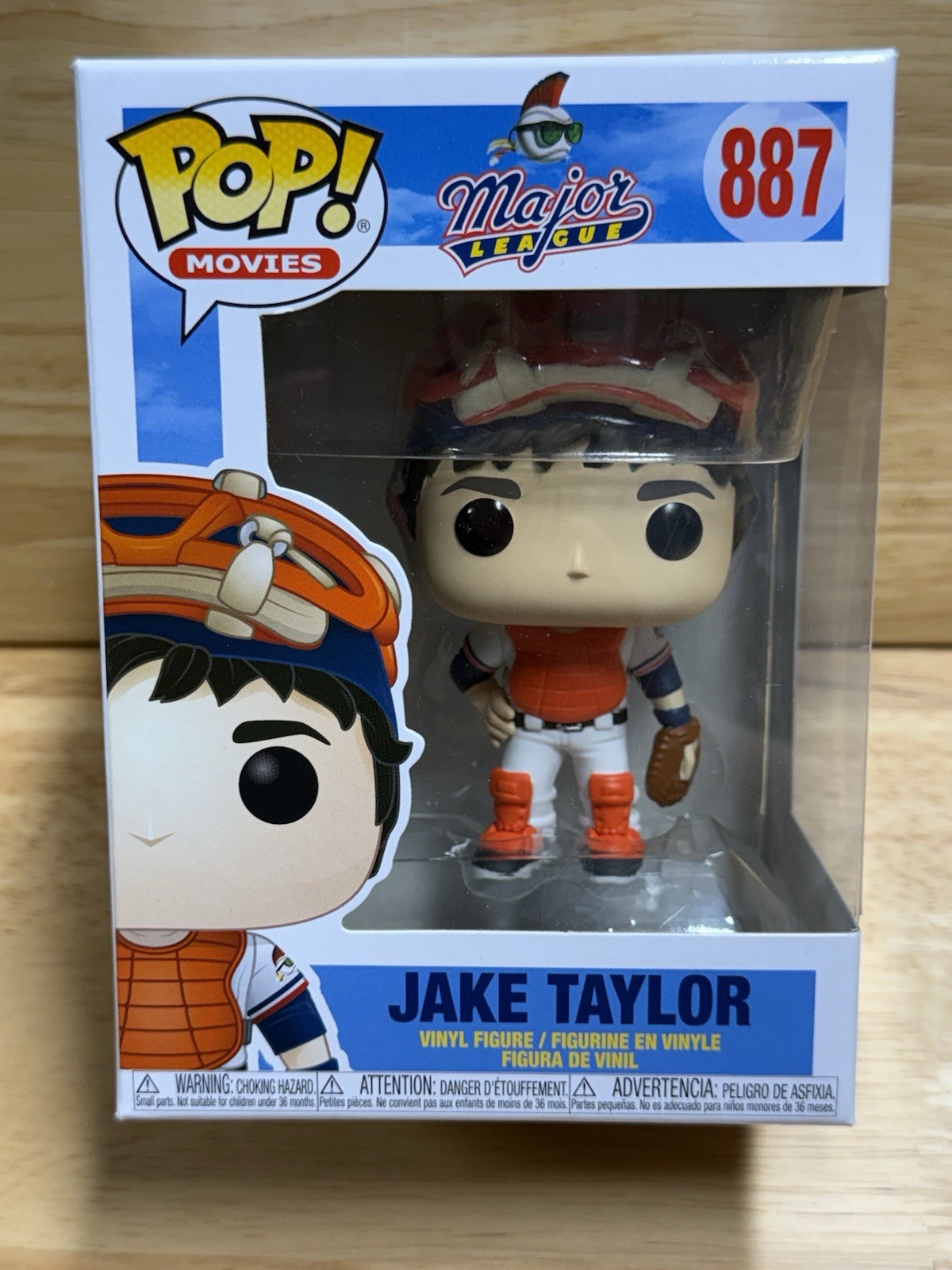 Funko POP! Movies Major League Jake Taylor #887 Vinyl Figure
