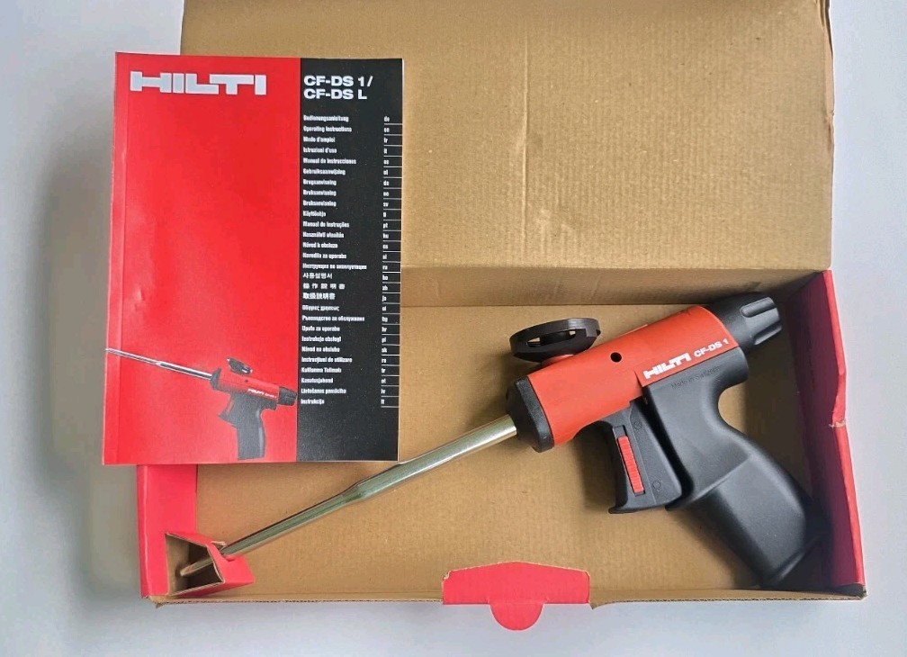 Hilti CF-DS-1 Deluxe Dispenser Gun for Foam Insulating Sealant