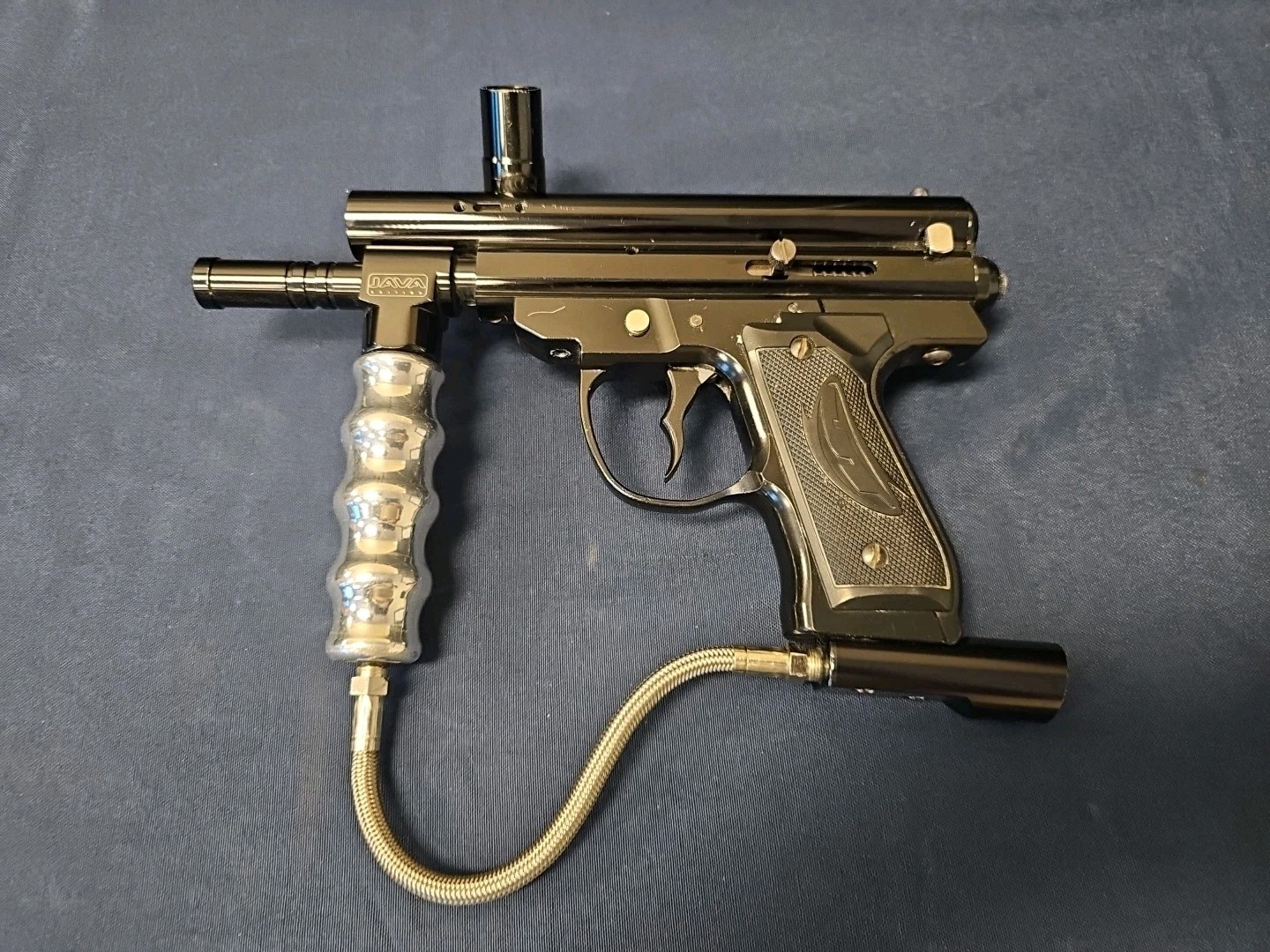 Spyder / Java Edition Black Mechanical Compact Paintball Marker Gun