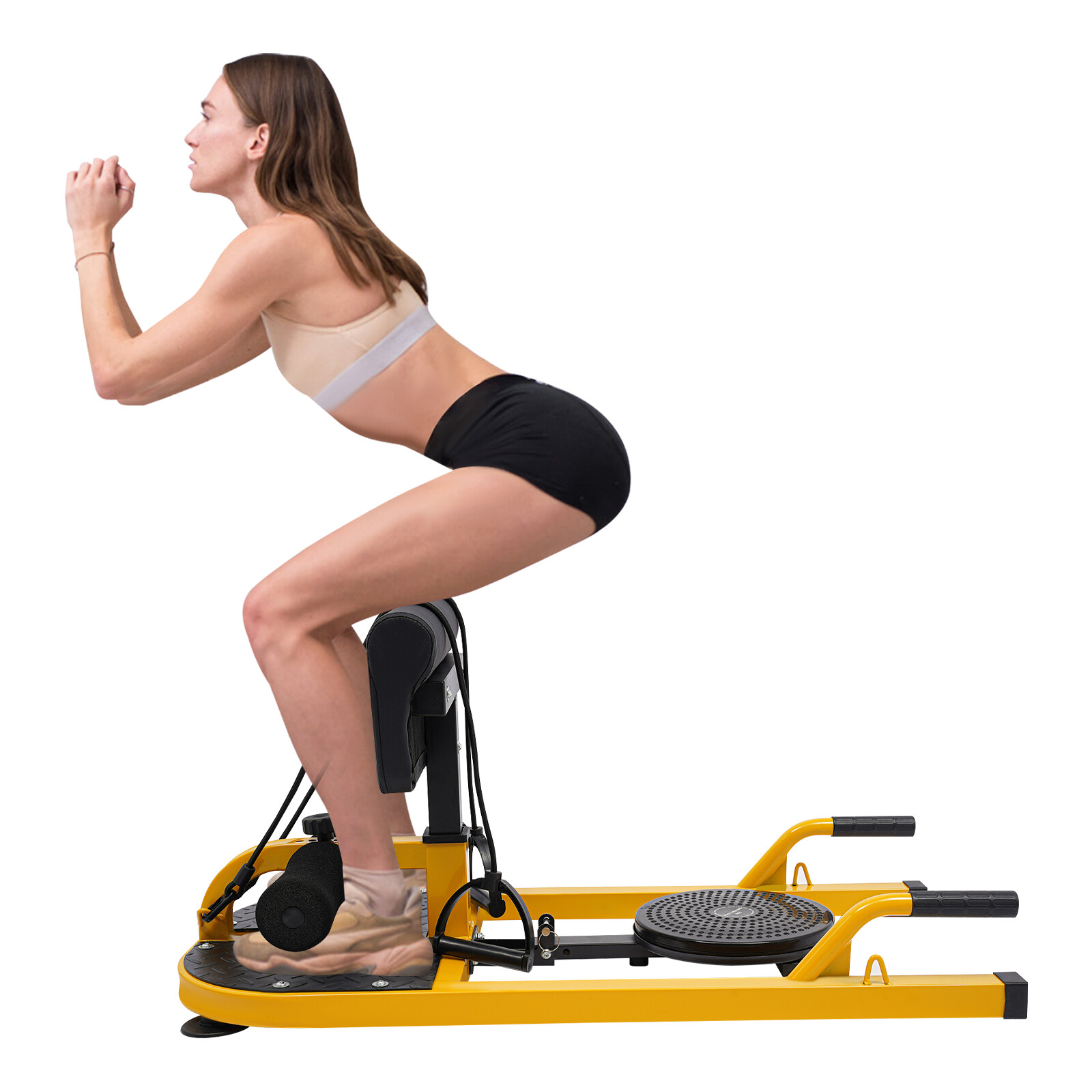 Squat Machine Exercise Squat Stretching Fitness Deep Squat Bench Loading 220lbs