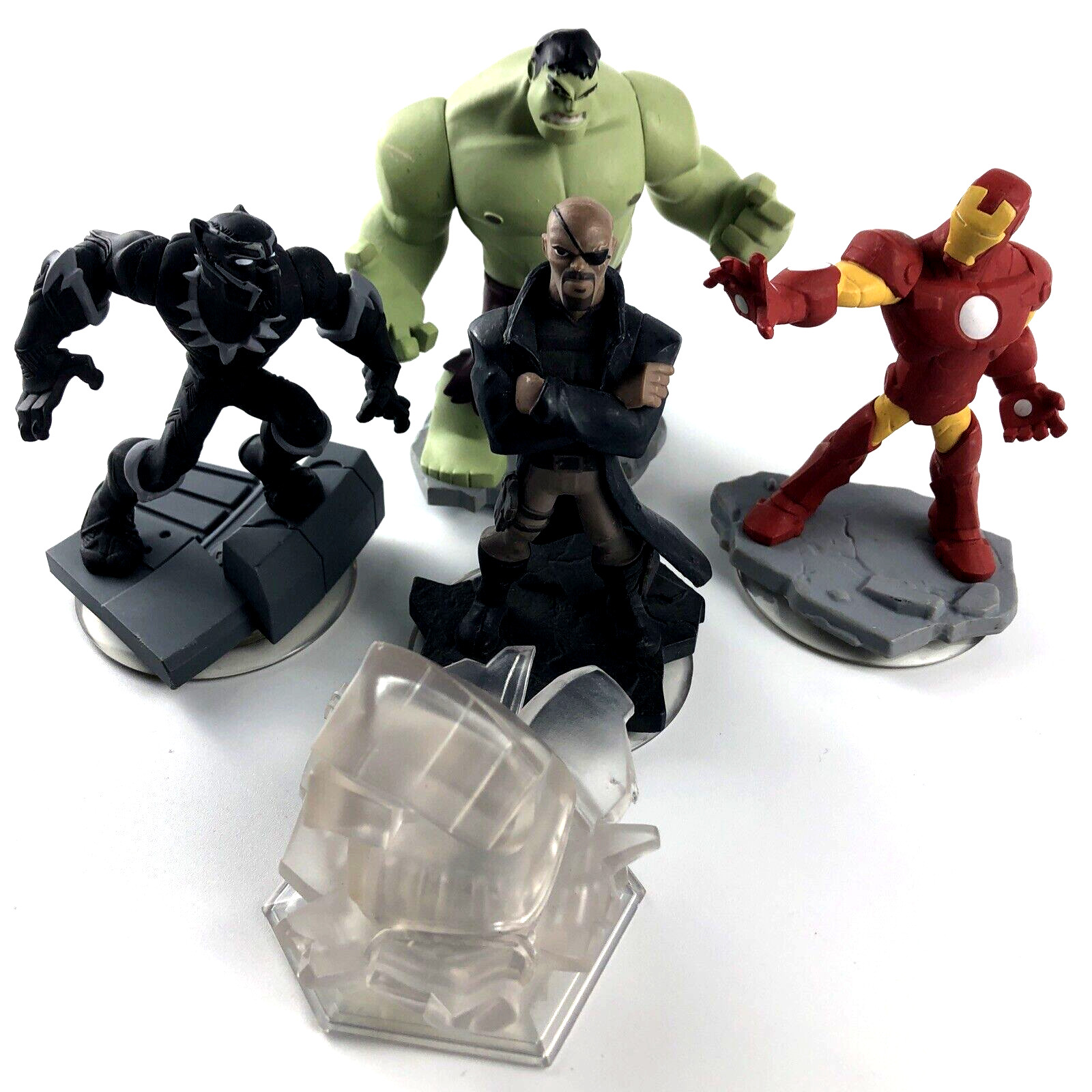 Disney Infinity 2.0 Marvel Avengers Super Heroes Lot of 5