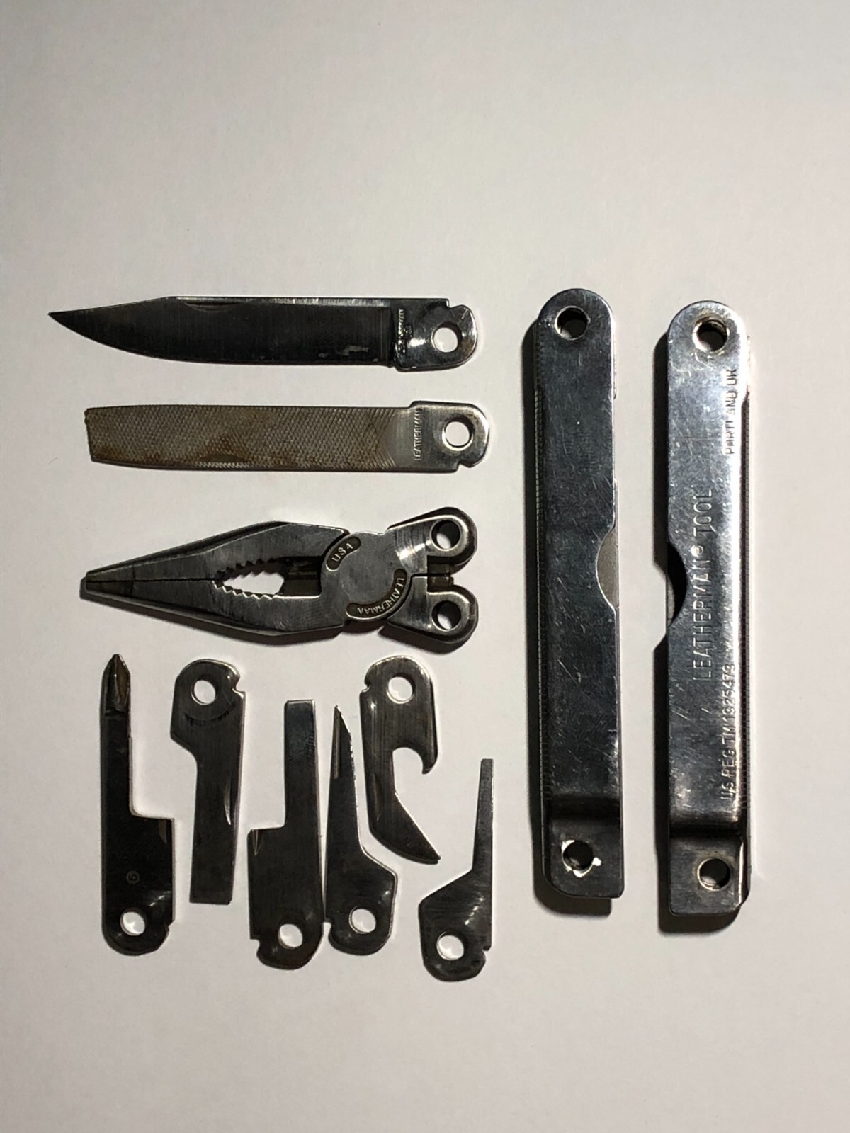 Parts from Original Leatherman Tool PST Stainless: 1 Part for repairs or mods