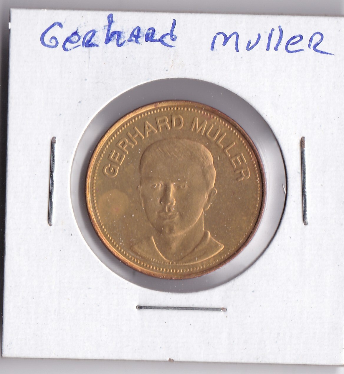 Gerhard Muller Traum-Elf 1969 Shell Token
