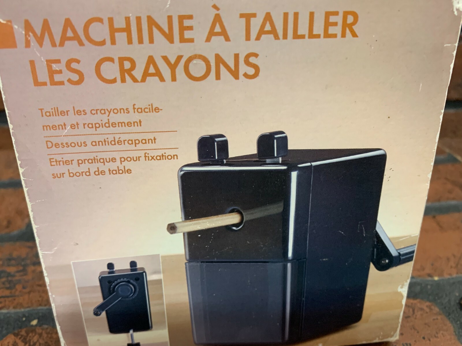 Desktop Pencil Sharpener Crank Artist Sharpening Machine