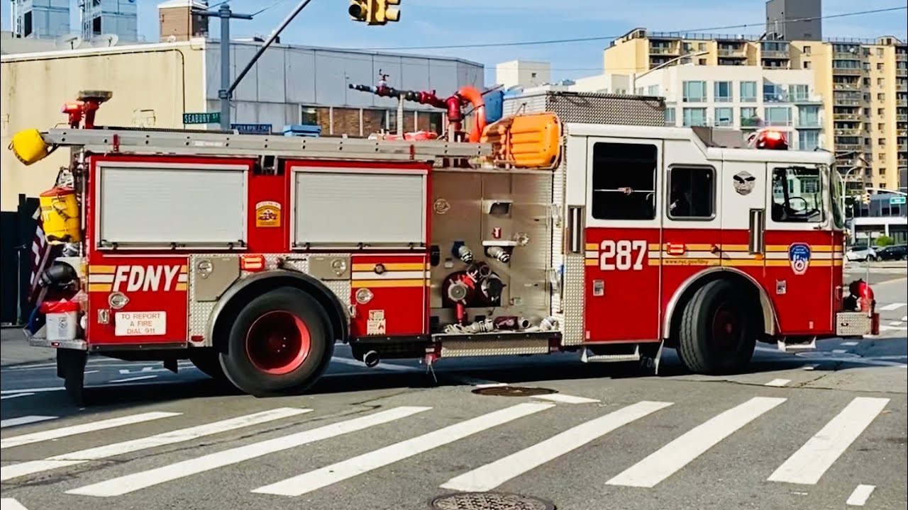 FDNY NYC Fire Department Engine 287 Grand Ave Gorillas patch