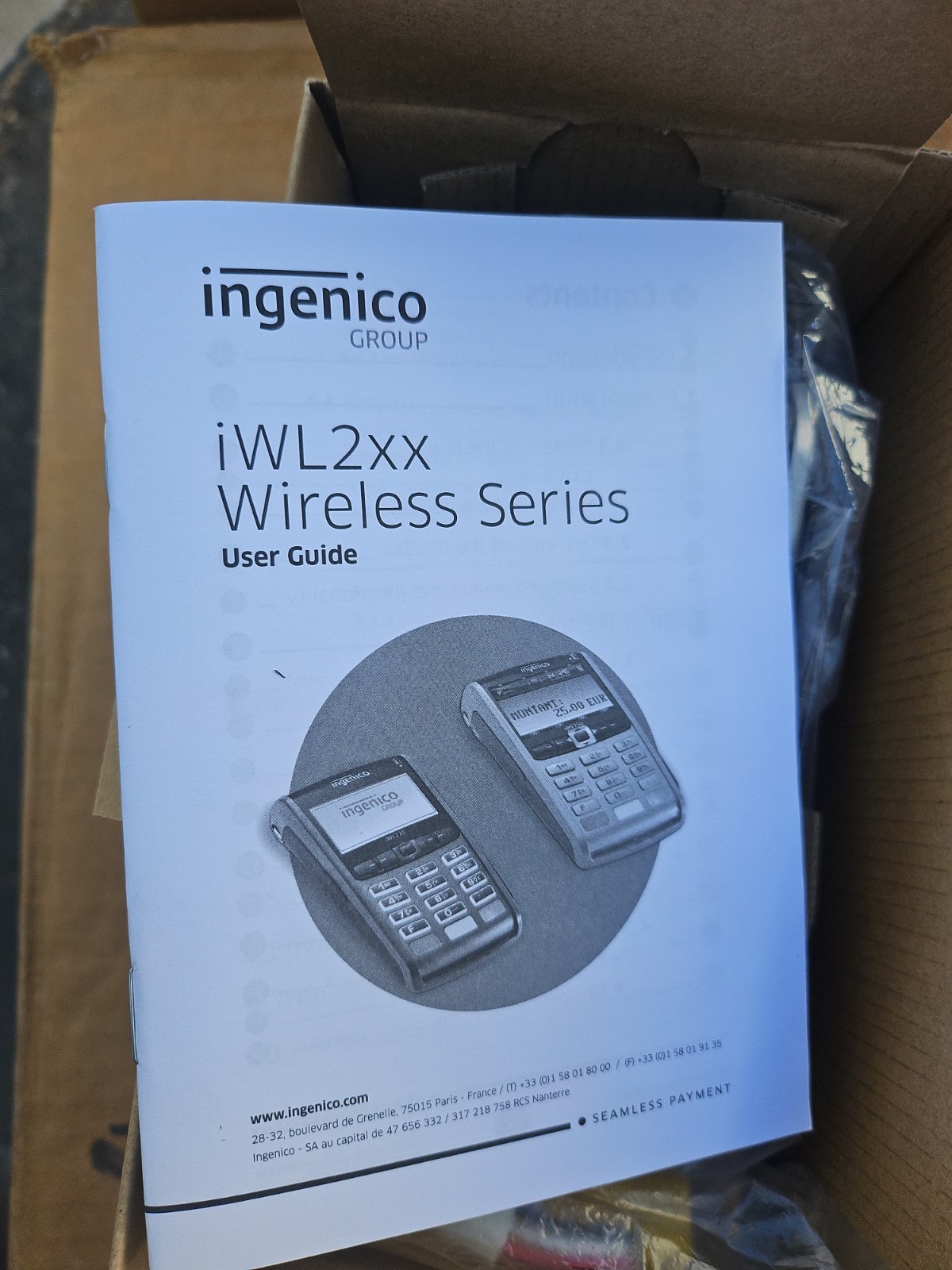 Ingenico iWL250 Payment Terminal