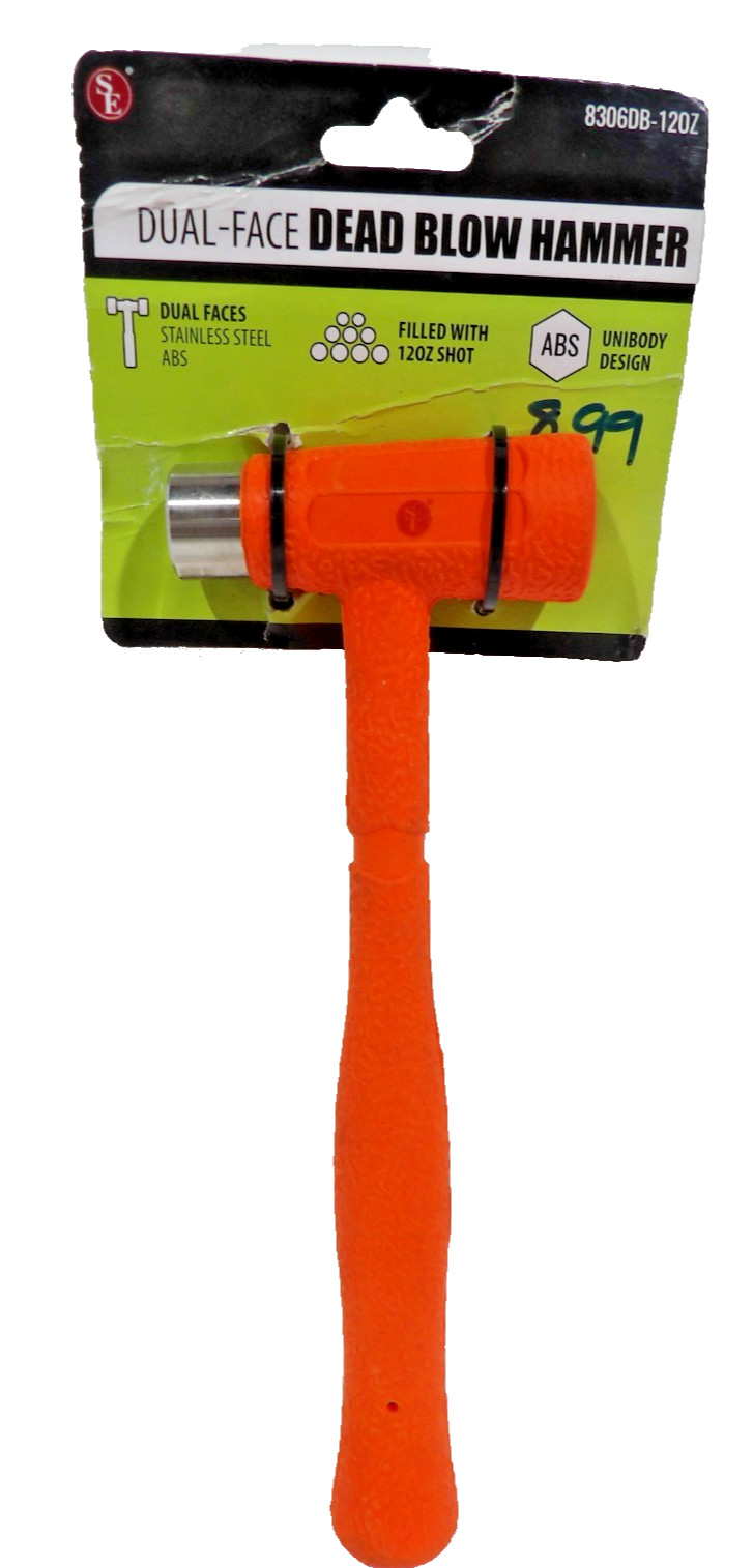 SE Brand - Dual Face Dead Blow Hammer - # 8306DB - 12oz