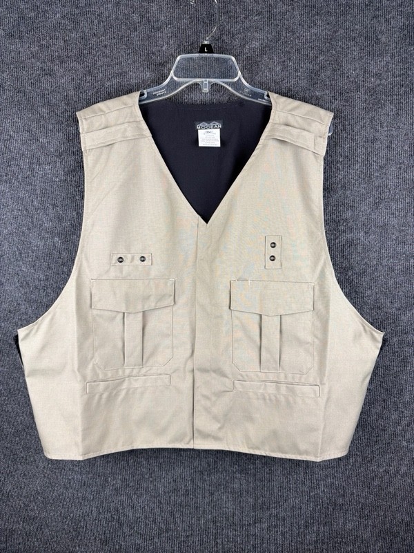 Mocean 3X Tactical External Vest Carrier 0565 Nylon Cordura Police Patrol Beige