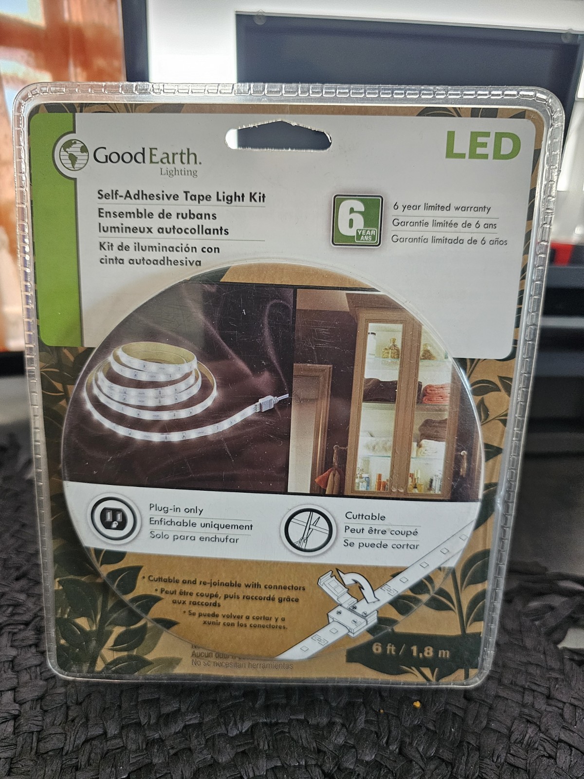 TAPE LIGHT KIT  (6 FT)