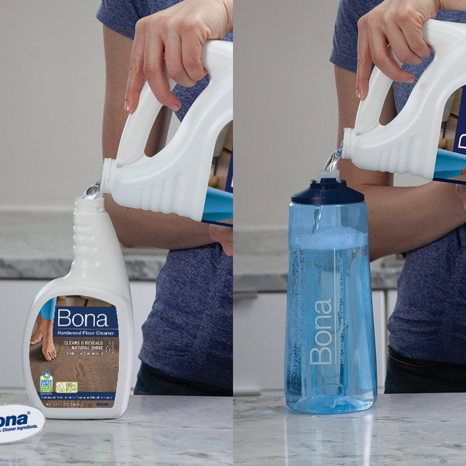 Hardwood Floor Cleaner Refill, unscented 96 fl oz