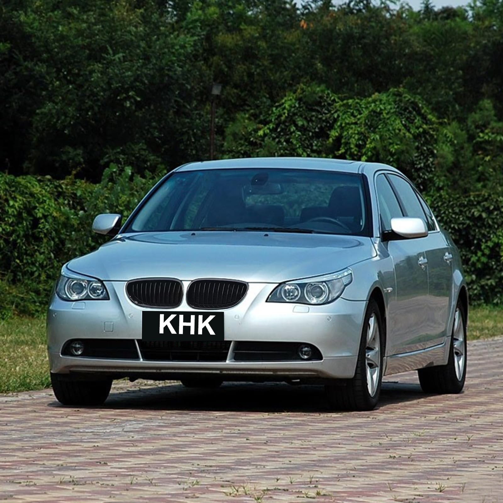 KHK Front Grill Compatible with BMW 5 Series E60 2003-2009 525i 528i 530i 535...