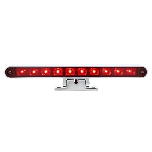 33009 3rd Brake Light, 10 LED Dual Function, with Swivel Pedestal Base, Red