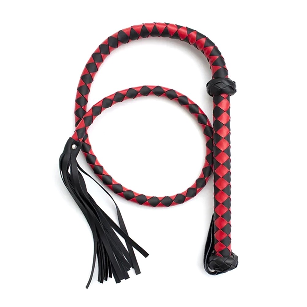 Horse Red Whip Horse Whip Riding Crop Equestrian Faux Leather Whip Horse2137