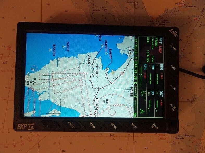 AvMap EKP IV (w/external GPS antenna and C-MAP card 19Jan05 EAN010.31)