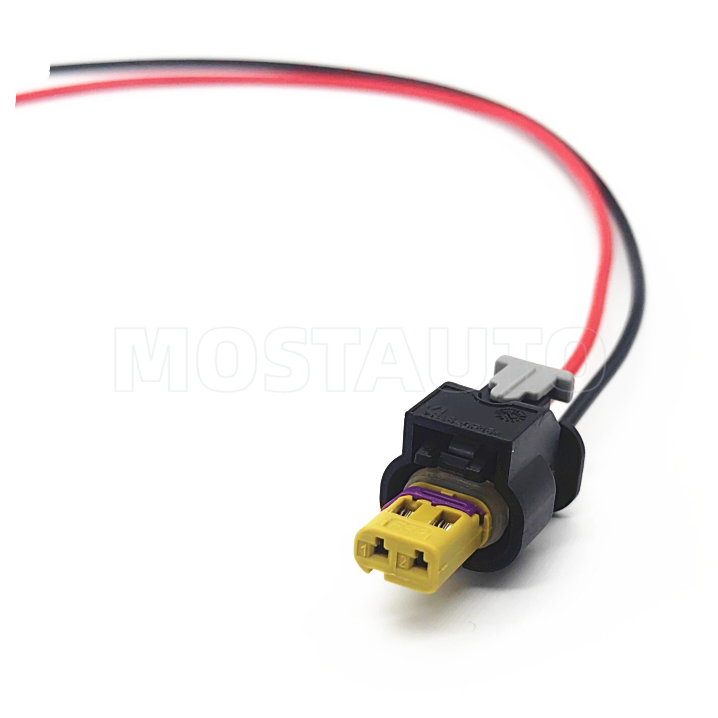 2-Way Battery Sensor Connector Pigtail Plug For 2018-2020 Acura TLX