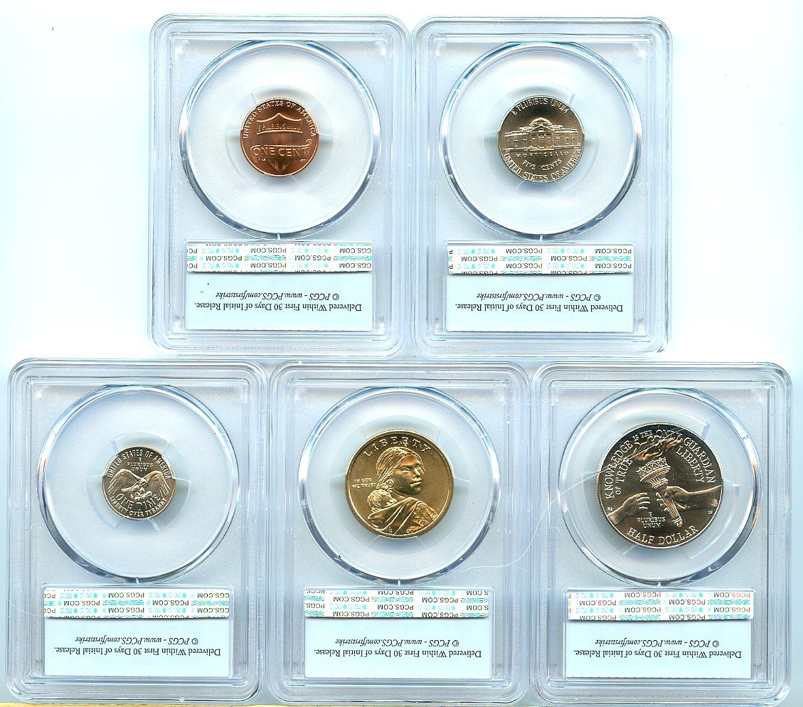 2026-P Mint Uncirculated 10-Coin Set 1776-2026 PCGS MS66, First Strike Free Ship