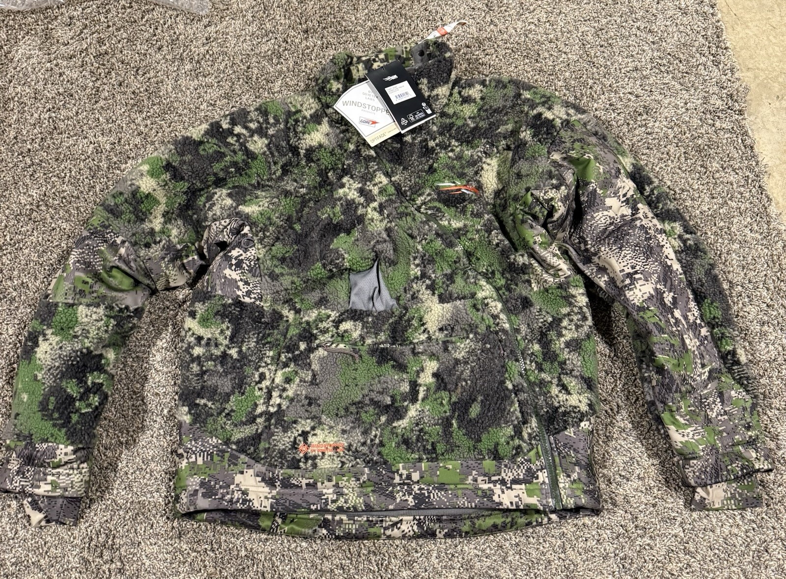 Sitka Fanatic Jacket Optifade Cover Mens Medium