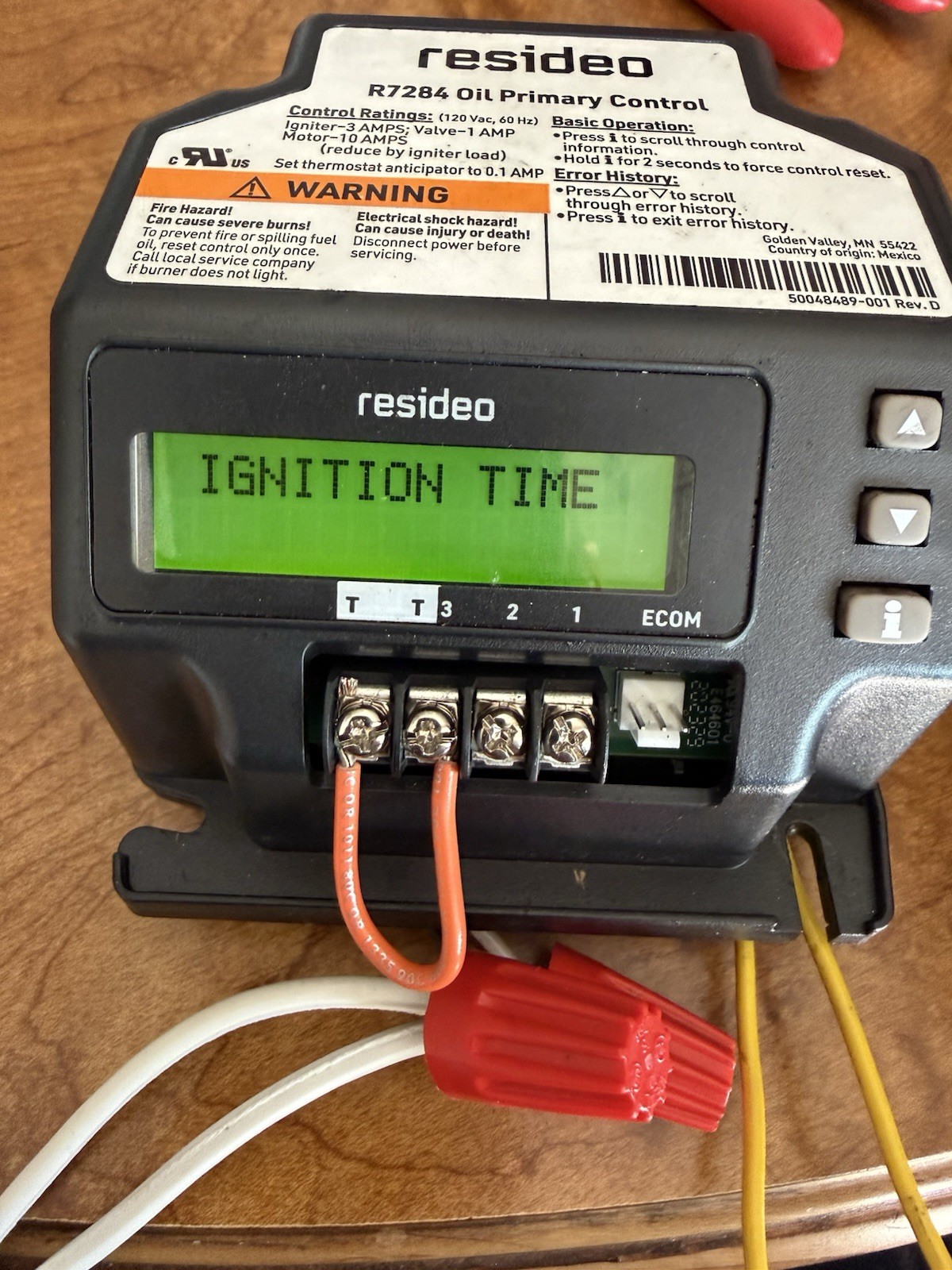 1-(used) R7284 Oil Primary Control