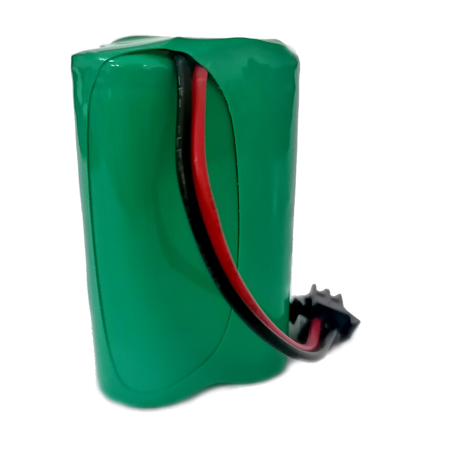 2pcs AA 6V 1300mAh Rechargeable Battery Fit Solar Light Remote Car RC SM2P Plug