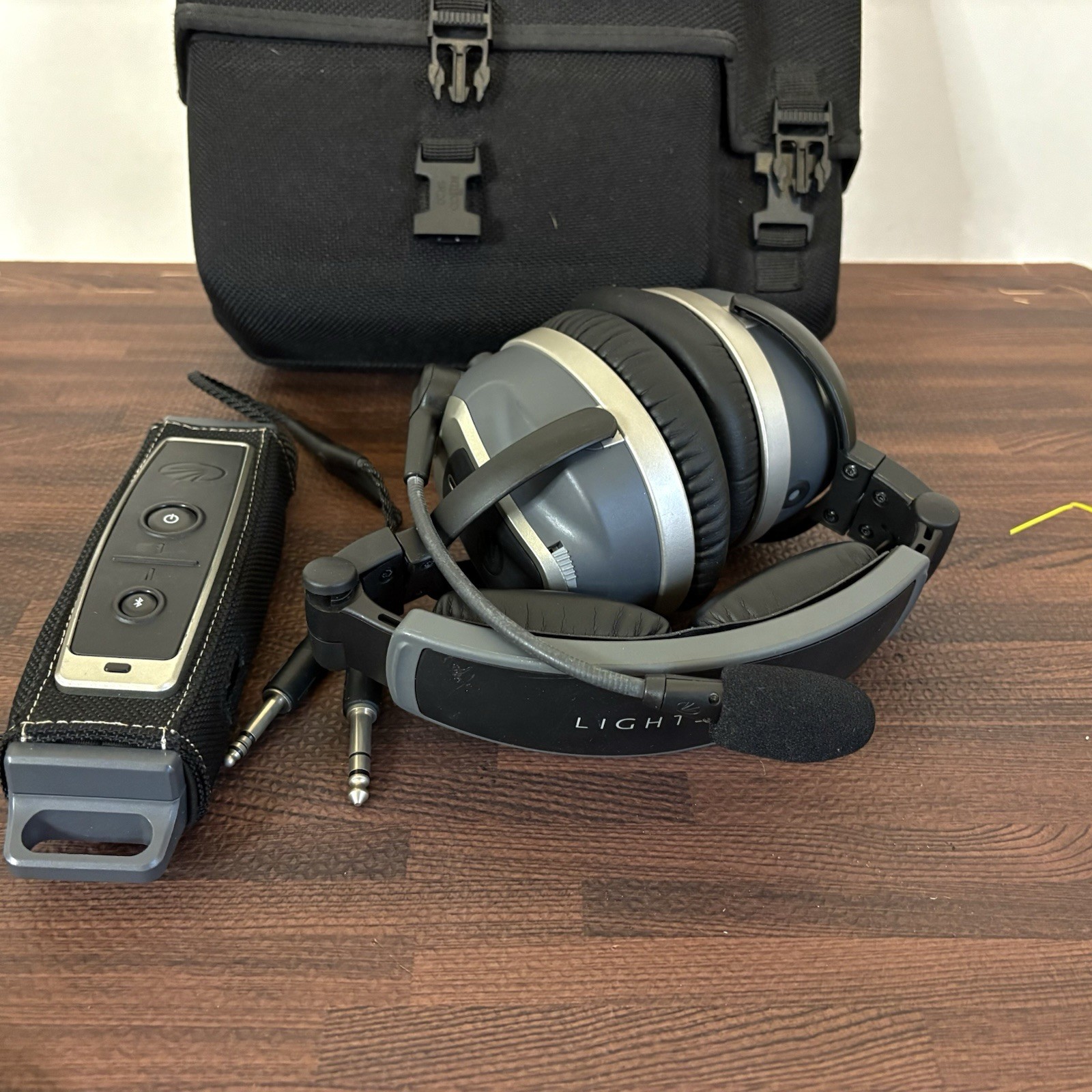 Lightspeed Tango Wireless ANR Aviation Headset Bluetooth With Dual GA Plugs