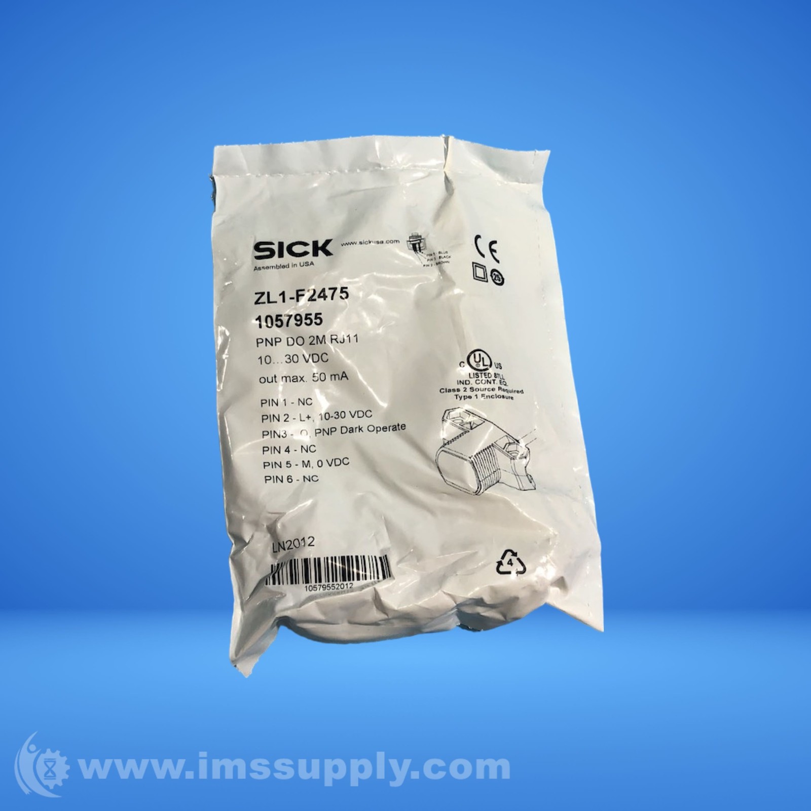 Sick ZL1-F2475 Photoelectric Sensor FNFP